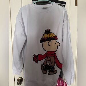 PEANUTS Pullover Sweater .